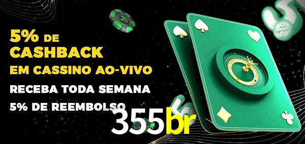 Promoções do cassino ao Vivo 355br